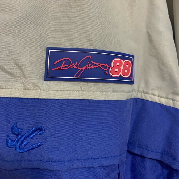 Vintage Dale Jarrett Robert Yates XL Nylon Nascar Jacket 1990s Chase Authentics - Picture 5 of 7